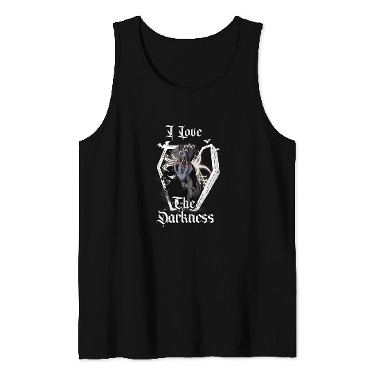 I Love The Darkness Alt Girl Aesthetic Horror Gothic Vampire Tank Tops