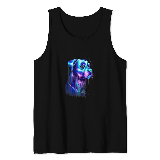 Rottweiler Dog Mom Tank Tops