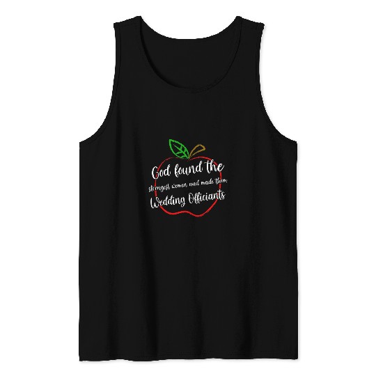 Strongest Wedding Officiant Tank Tops
