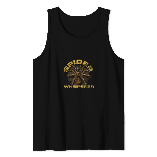 Pet Spider Whisperer Spider Lover Tarantula Arachnid Spider Tank Tops