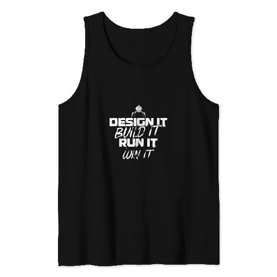 Robot Engineer Robotics 215 Tank Tops