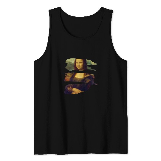 Mona Lisa La Gioconda La Joconde Leonardo da Vinci 2 Tank Tops