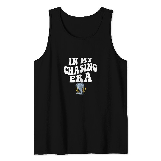 Storm chasing meteorologist tornado chaser Tank Tops