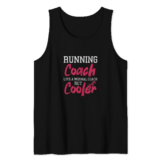 Running Coachs Like a Normal Coachs but Cooler Distressed Tank Tops
