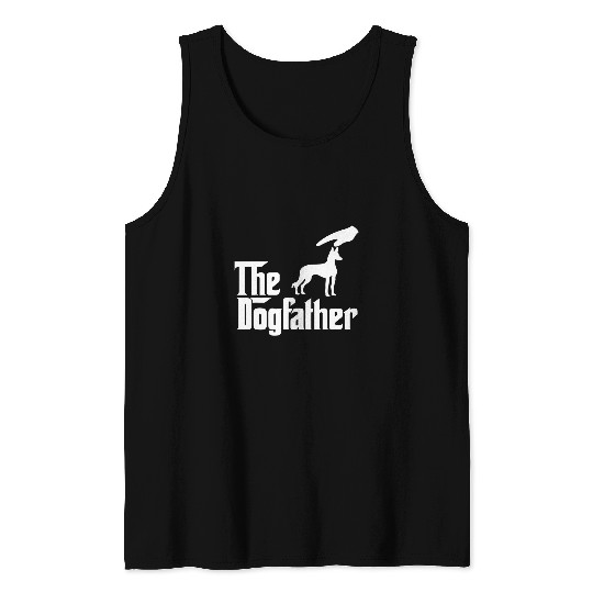 Pharaoh Hound The Dogfather Funny Dog Tank Tops