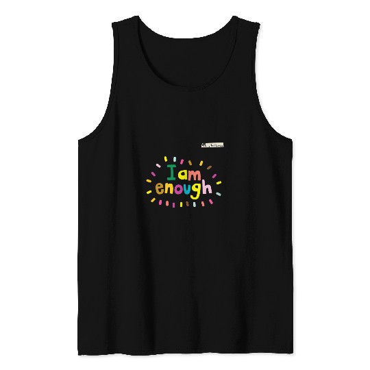 I Am Enough Tank Tops