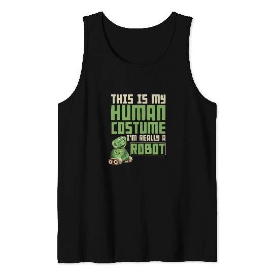 Robotics Boys Girls Robot Costume Tank Tops