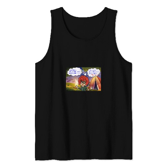 Sassy Granny Myra Carol Camping Tank Tops