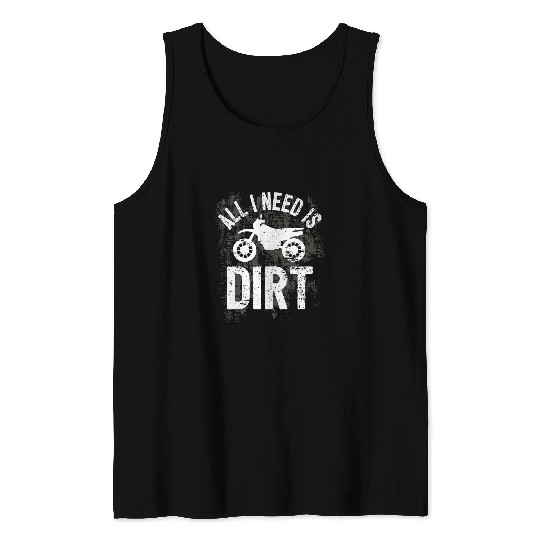 Motocross Rider DirtBike Motorcycle Racing Tank Tops