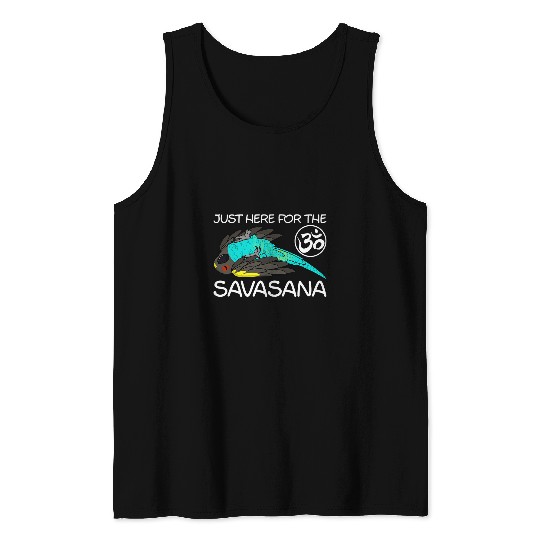 Yoga Savasana Parrot 2Meyers Parrot Tank Tops