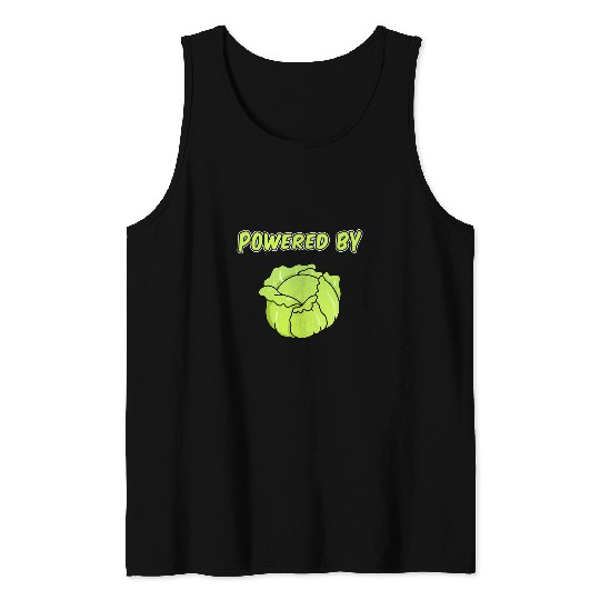 Powered By Cabbage Tank Tops