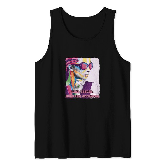 Kids Tested Husband Approved Funny Mom Humor Mother Cooking 8 Tank Tops