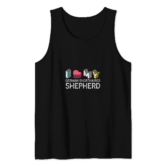 Funny German Shorthaired Pointer Lover Tank Tops