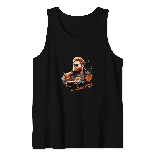 Student Cashmere Rainer with AI Dragon Mechanic Gift Tank Tops