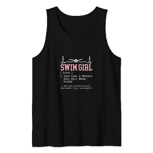 Swim Girl Swimming Coachs Swimmer Water Sport Water 1 Tank Tops