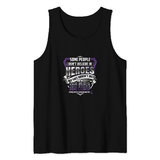 Discover My bests Friends Fight is My Fight Epilepsy Warrior Tank Tops