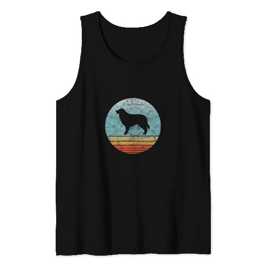 Retro Australian Shepherd Dog vintages Style Dogs Breed Tank Tops