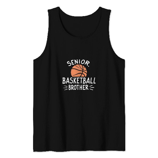 Discover Senior 2024 Basketball Brother Tank Tops