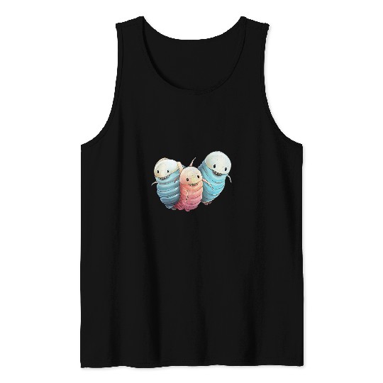 Isopods Wonderland Fascinating Marine Life Art Tank Tops