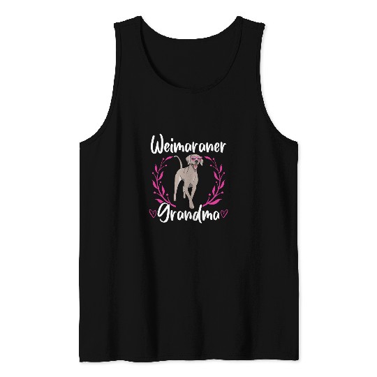 Weimaraner Grandma Dog Owner Weimaraner 5 Tank Tops
