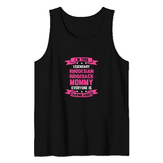 Rhodesian Ridgeback Mom 1 Tank Tops
