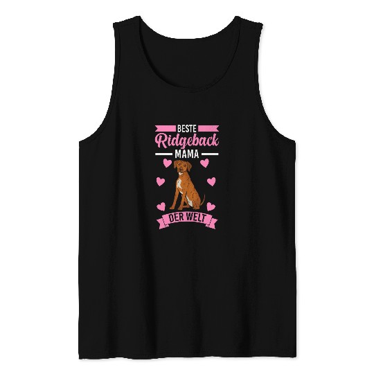 Discover Rhodesian Ridgeback Mama Tank Tops