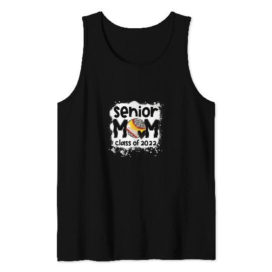 Baseball Softball Senior Mom Class Of Mom Of Both Tank Tops