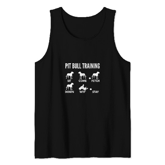 Pit Bull Training for American Pit Bull Terrier Owners Tank Tops