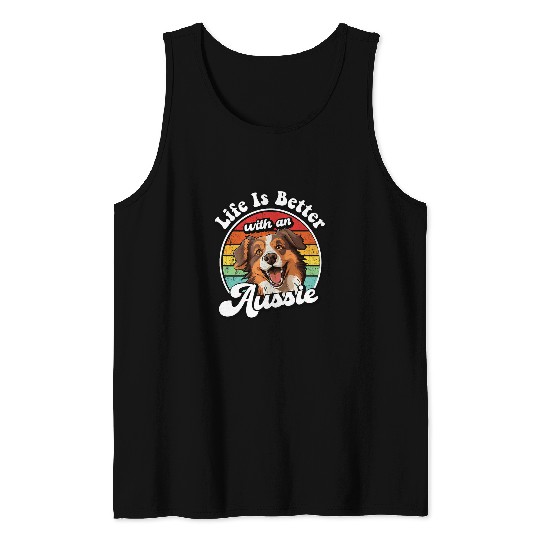 Red Australian Shepherd 1 Tank Tops