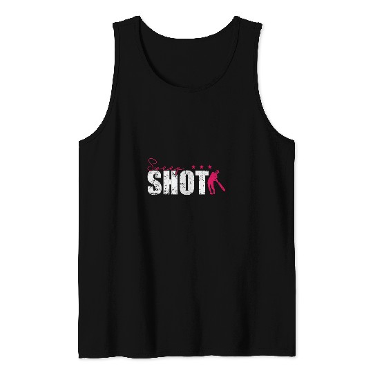 Sweep Shot Cricket Tank Tops