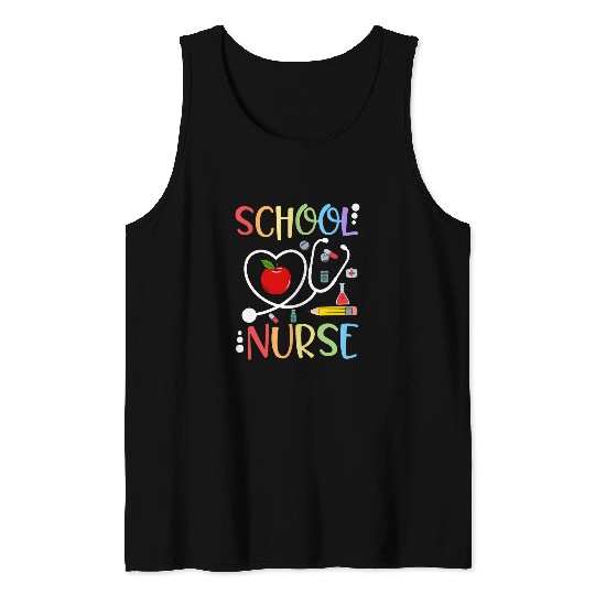 School nurses Appreciation Nursing nurses Day 2nurses Week Tank Tops
