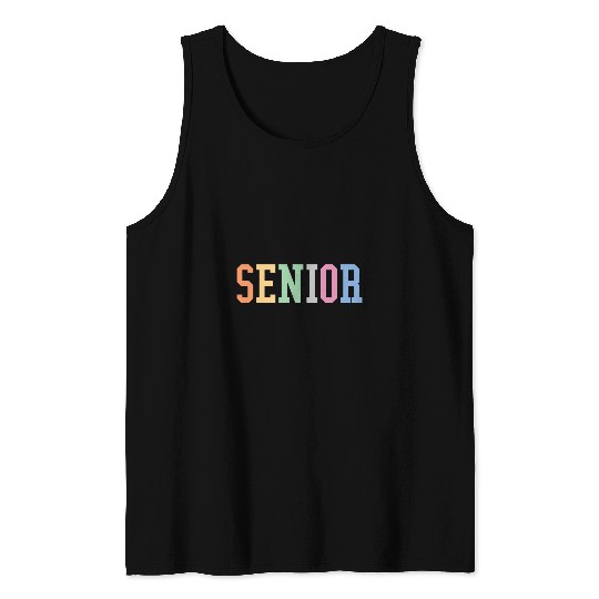 Senior Class Men Women Boys Girls Graduation Senior Tank Tops