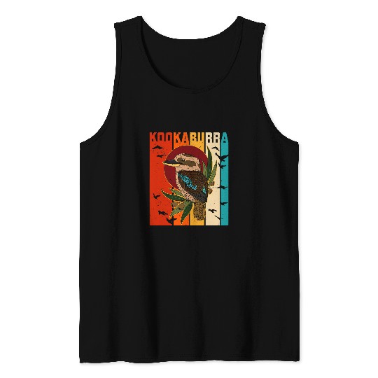 Laughing kookaburra Australia birdwatching biologist birding 25 Tank Tops