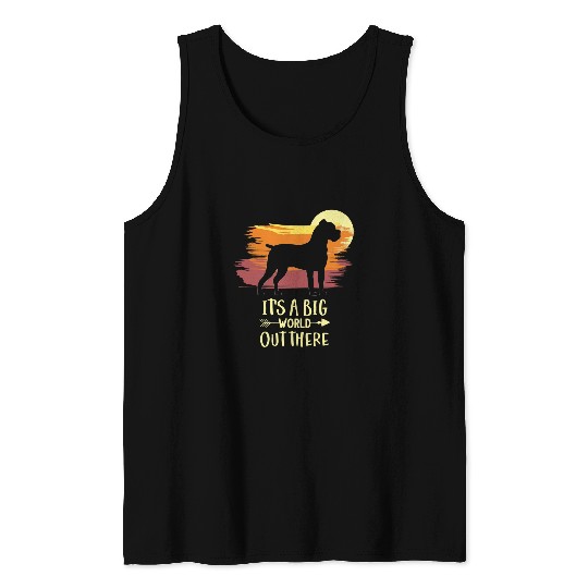 Italian Mastiff Cane Corso Dog Breed 30 Tank Tops