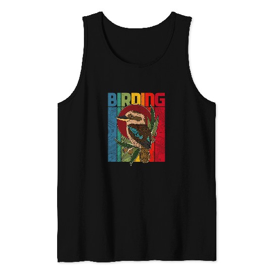 Laughing kookaburra Australia birdwatching biologist birding 13 Tank Tops