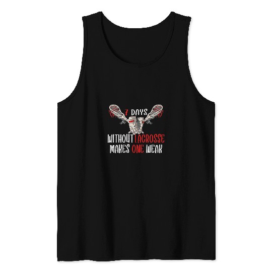 Lacrosse Player Lacrosse Coachs Lax Player Sports 2 Tank Tops