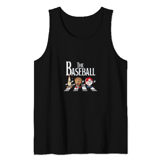 The Baseball Funny Sports Fan vintages Game Day Player Lover Tank Tops