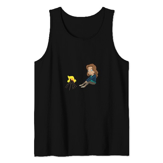 Solo happy woman camper 1 Tank Tops
