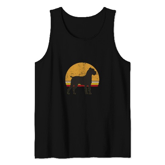 Italian Mastiff Cane Corso Retro 17 Tank Tops