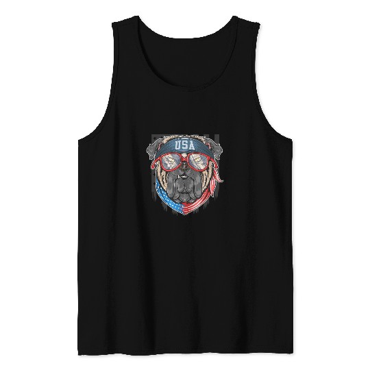 proud to be a bulldog lover for Proud Men and Dog Lovers 6 Tank Tops