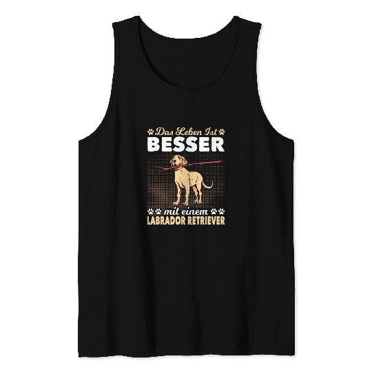 Labrador Retriever Assistant Dog Therapy Dog Breed Tank Tops
