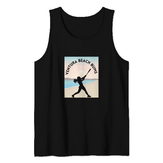 Ventura Beach Softball Team Tank Tops