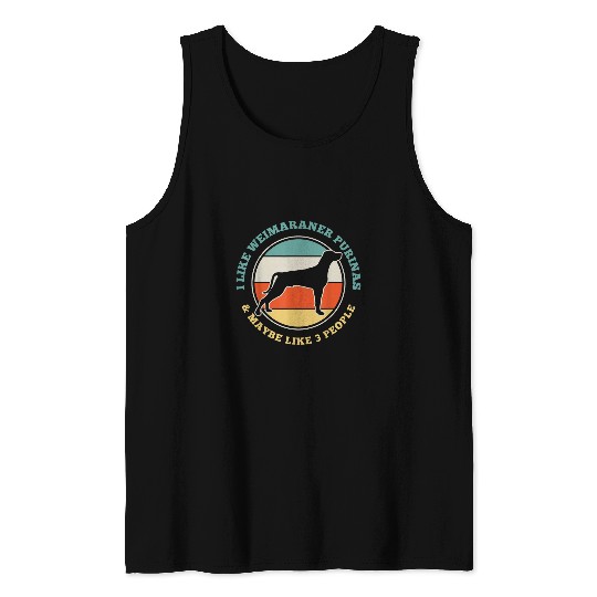 Weimaraner Purina Dog Funny Gift Tank Tops