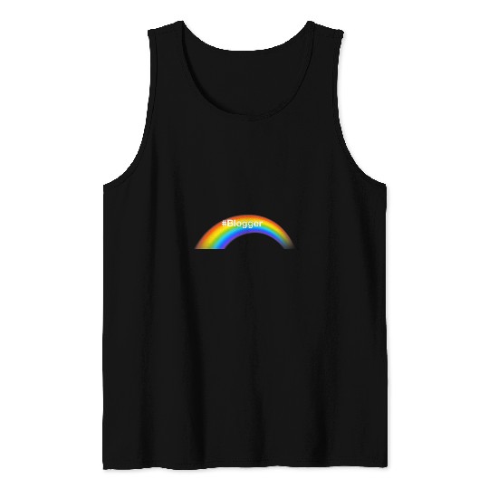 LGBTQ Pride Rainbow Blogger Tank Tops