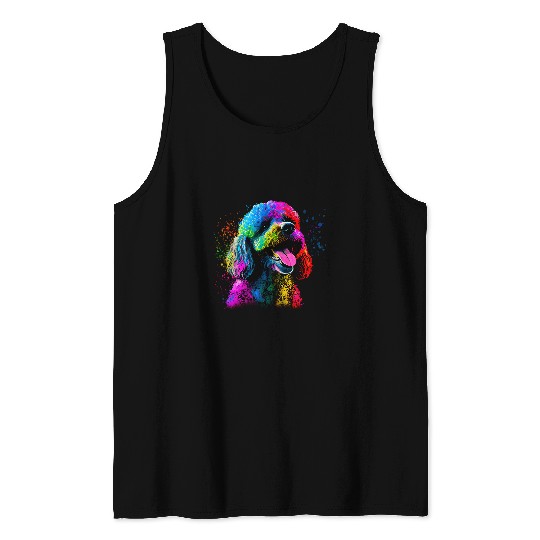 Poodle Designer Tank Tops