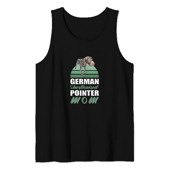 German Shorthaired Pointer Mom Dog Owner Tank Tops