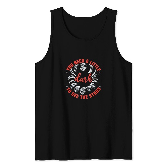 Moon Phase Full Moon Lunar Eclipse Astronomer Astronomy 4 Tank Tops