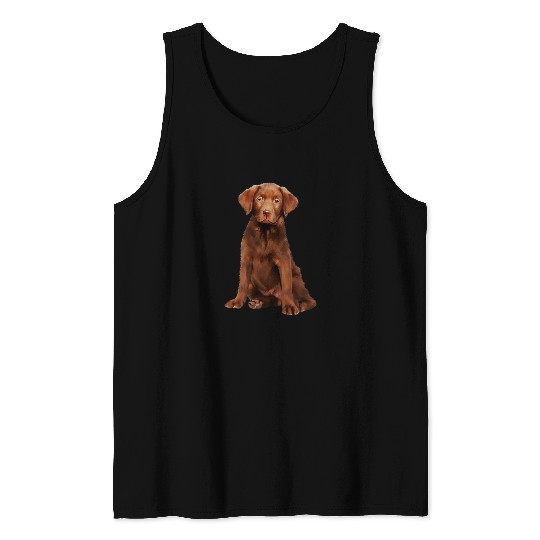 Labrador Lab Dog Brown Labrador Retriever Puppy Dog Lab Dog Lover Tank Tops