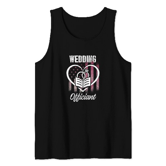 Wedding Officiant Internet Ordained Minister 2191 Tank Tops