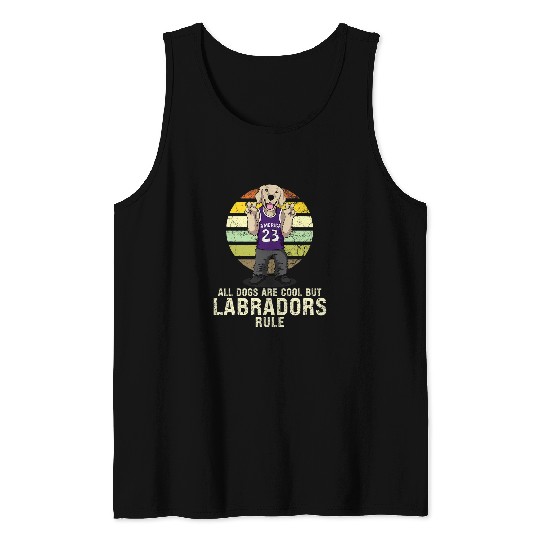 Labrador Lab Dog American Labrador Retriever Cool Lab Funny Dog Tank Tops